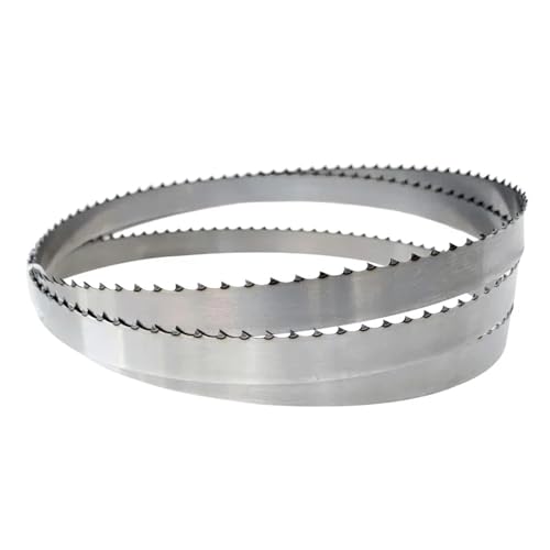 1 stück 1200 1670 1750 1830 1980 2240 2360 2560mm Sägeblätter Mit Breite 16 19mm 1650mm Band sägeblätter Schneiden Knochen Gefrorenen Fisch Fleisch(Width 16x0.56mmx4Tpi,1640mm) von Rimmean