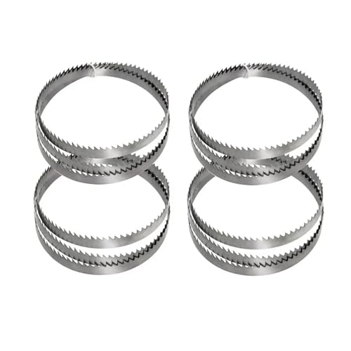 4 stücke Band Sägeblatt 1425mm Bandsägeblätter 1425 Mm 6,35 Mm 0,35 Mm 6T 10T 14T TPI for Schneiden Holz Band Sägeblatt(14T) von Rimmean