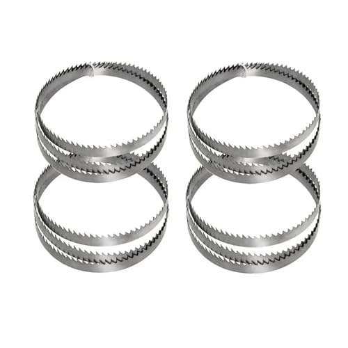 4 stücke Band Sägeblatt 1425mm Bandsägeblätter 1425 Mm 6,35 Mm 0,35 Mm 6T 10T 14T TPI for Schneiden Holz Band Sägeblatt(14T) von Rimmean
