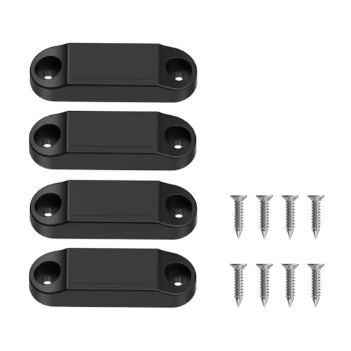 Rinteea RV-Magnetverschluss für Gepäcktür, RV-Magnettürhalter zum Offenhalten der Tür, RV-Stauraumtürriegel für RV, Anhänger, Schwarz Rinteea RV-Magnetverschluss für Gepäcktür, RV-Magnettürhalter zum Offenhalten der Tür, RV-Stauraumtürriegel für RV, Anhänger, Schwarz von Rinteea