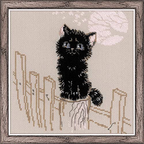 RIOLIS Dreamer Cross Stitch kit, Baumwolle, multi-color, 20 x 20 x 0,1 cm von Riolis