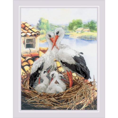 Riolis 0088 PT Kreuzstich Set Zählmuster, Baumwolle, Mehrfarbig, 30x40cm Riolis 0088 PT Kreuzstich Set Zählmuster, Baumwolle, Mehrfarbig, 30x40cm von Riolis