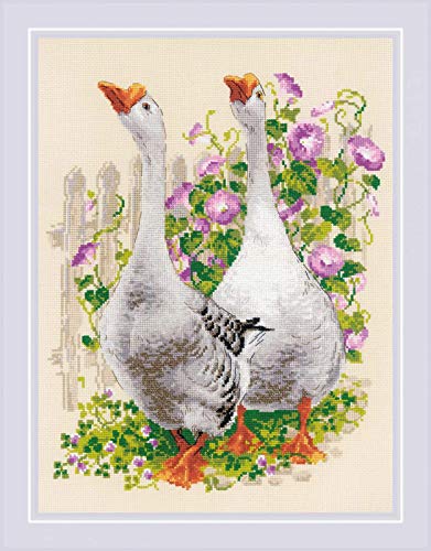 Riolis 1807 Kreuzstichpackung Gänse, Zählmuster Kreuzstich-Set, Baumwolle, mehrfarbig, 3040cm Riolis 1807 Kreuzstichpackung Gänse, Zählmuster Kreuzstich-Set, Baumwolle, mehrfarbig, 3040cm von Riolis