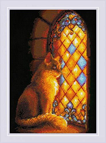 Riolis 1848 Kreuzstich-Set, Mehrfarbig, 21x30cm von Riolis