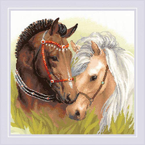 Riolis 1864 Kreuzstich-Set, Mehrfarbig, 40x40cm Riolis 1864 Kreuzstich-Set, Mehrfarbig, 40x40cm von Riolis