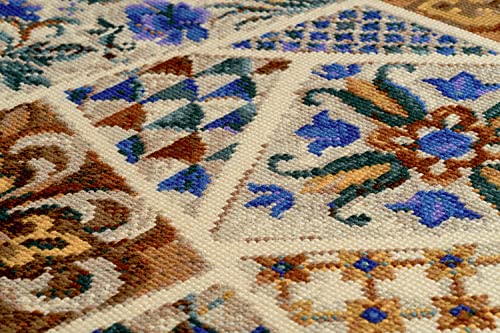 Riolis 1871 COUNTED CROSS STITCH MOSAIC Kreuzstich Set, Mehrfarbig, 40x40cm von Riolis