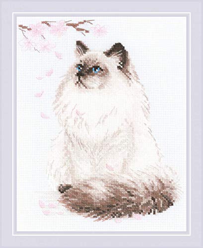 Riolis Kreuzstich-Set "Miau-Zen", Zählmuster Riolis Kreuzstich-Set "Miau-Zen", Zählmuster von Riolis