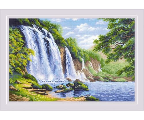 Riolis 1908 Kreuzstich Set, Mehrfarbig, 60x40cm Riolis 1908 Kreuzstich Set, Mehrfarbig, 60x40cm von Riolis