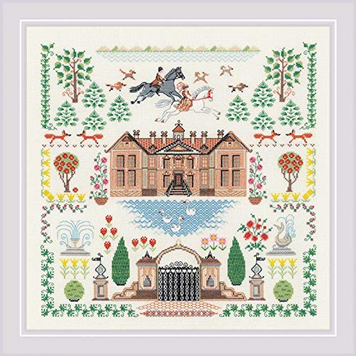Riolis 1917 Kreuzstich Set, Mehrfarbig, 35x35cm Riolis 1917 Kreuzstich Set, Mehrfarbig, 35x35cm von Riolis