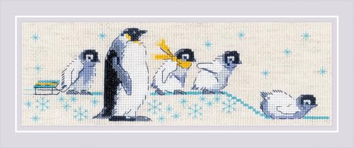 Riolis Kreuzstich Set "Pinguine", Zählmuster, 24x8cm Riolis Kreuzstich Set "Pinguine", Zählmuster, 24x8cm von Riolis