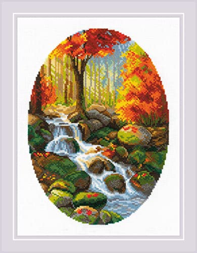 Riolis 1978 Kreuzstich Set Zählmuster, Baumwolle, mehrfarbig, 30x40cm Riolis 1978 Kreuzstich Set Zählmuster, Baumwolle, mehrfarbig, 30x40cm von Riolis