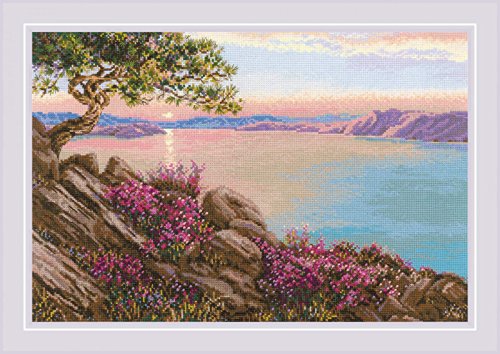 Riolis Baikalsee Kreuzstich-Set, Baumwolle, Mehrfarbig, 60 x 40 cm Riolis Baikalsee Kreuzstich-Set, Baumwolle, Mehrfarbig, 60 x 40 cm von Riolis