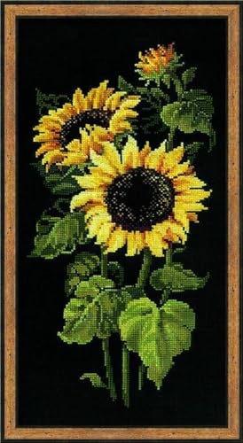 Riolis Kreuzstich-Set "Sonnenblumen", Zählmuster von Riolis