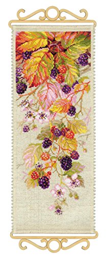 Riolis Kreuzstich-Set "Brombeere", Zählmuster Riolis Kreuzstich-Set "Brombeere", Zählmuster von Riolis