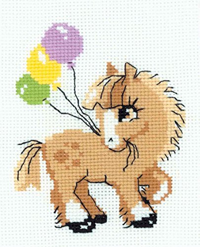 Riolis Stickbildset Kreuzstich "Pony", Zählmuster von Riolis