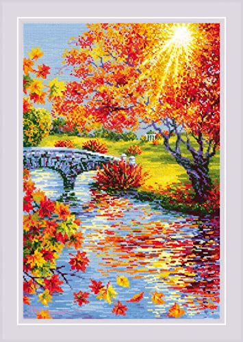 Riolis Kreuzstich Set Sonniger Herbst, Zählmuster, 40x60cm Riolis Kreuzstich Set Sonniger Herbst, Zählmuster, 40x60cm von Riolis