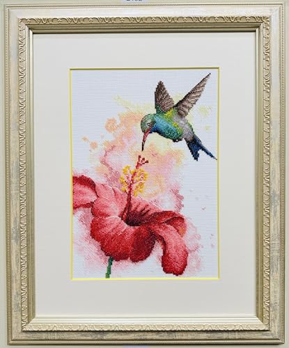 Riolis Kreuzstich Stickpackung "Kolibri", Zählmuster, 21x30cm Riolis Kreuzstich Stickpackung "Kolibri", Zählmuster, 21x30cm von Riolis