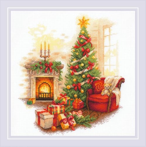 Riolis Kreuzstich Stickpackung "Weihnachtsgelassenheit", Zählmuster, 30x30cm Riolis Kreuzstich Stickpackung "Weihnachtsgelassenheit", Zählmuster, 30x30cm von Riolis