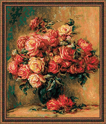 Riolis Kreuzstichset Bouquet of Roses, Weiß Riolis Kreuzstichset Bouquet of Roses, Weiß von Riolis