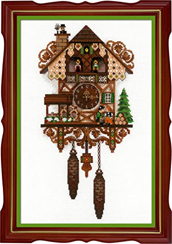 Riolis Kreuzstich-Set "Kuckuck Wanduhr" von Riolis