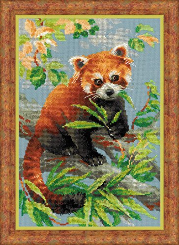 Riolis Kreuzstich-Set "Roter Panda", Zählmuster Riolis Kreuzstich-Set "Roter Panda", Zählmuster von Riolis