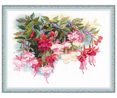 Riolis Kreuzstich-Set "Fuchsie", Zählmuster von Riolis