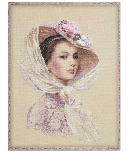 Riolis Stickpackung - Lilac Evening, Beige von Riolis