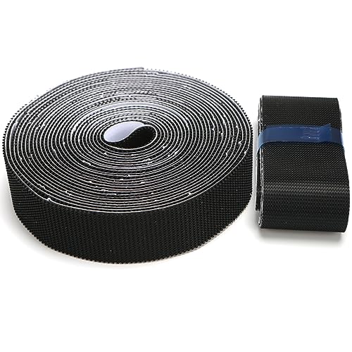 Risareyi Haken Klettband Selbstklebend, Schwarz Klettband 1.5 und 4.8m Lang, für Fliegengitter Balkontür Wärmeschutzvorhang Insektenschutz Vorhänge Risareyi Haken Klettband Selbstklebend, Schwarz Klettband 1.5 und 4.8m Lang, für Fliegengitter Balkontür Wärmeschutzvorhang Insektenschutz Vorhänge von Risareyi