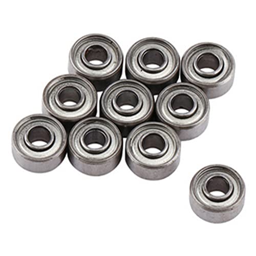 Lager, 10 Stück 693ZZ Miniatur-Kugellager 3 * 8 * 4 mm Kleines doppelt abgeschirmtes Lager Lager, 10 Stück 693ZZ Miniatur-Kugellager 3 * 8 * 4 mm Kleines doppelt abgeschirmtes Lager von Risegun