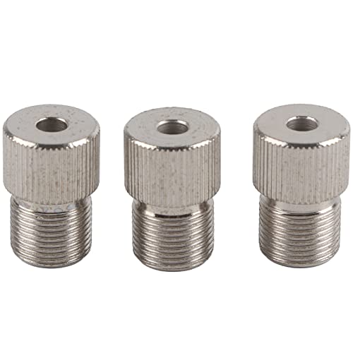 Risegun 3-teilige Bohrfutter Adapterhülsen, Holzdübel 5mm passend für Holzbearbeitung bohrmaschinen zubehör für DREI in einem Stanzmaschinen und Schrägbohrmaschinen Risegun 3-teilige Bohrfutter Adapterhülsen, Holzdübel 5mm passend für Holzbearbeitung bohrmaschinen zubehör für DREI in einem Stanzmaschinen und Schrägbohrmaschinen von Risegun