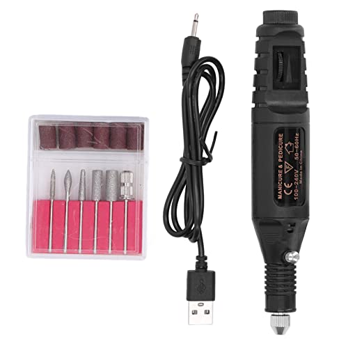 Risegun Elektrischer Multifunktionswerkzeug, 3D Modellschleifer mit 6 Schleifköpfen für Holz/Metall/Kunststoff | USB-betrieben (100-240V) Risegun Elektrischer Multifunktionswerkzeug, 3D Modellschleifer mit 6 Schleifköpfen für Holz/Metall/Kunststoff | USB-betrieben (100-240V) von Risegun