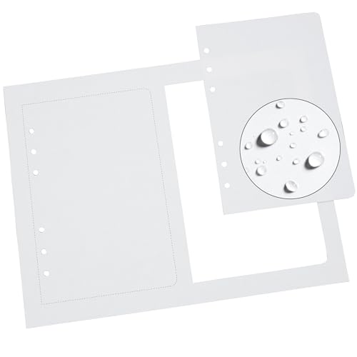 Rite in the Rain LL8511 Kopierpapier, wetterfest, lose Blätter, 5,1–11,7 x 17,8 cm, Weiß, lose Blätter pro 21,6 x 27,9 cm Hauptblatt, 150 Blatt von Rite in the Rain
