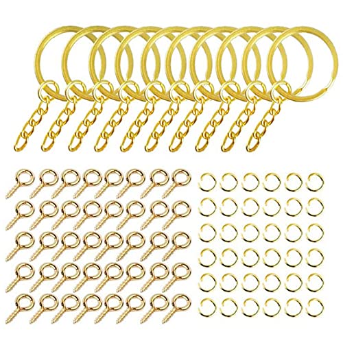 Schlüsselanhänger Ring, Golden Schlüsselanhänger, Schlüsselring mit Kette, Schlüsselanhänger-Set, für DIY-Bastelarbeiten, Schlüssel, Anhänger, Schmuckherstellung Schlüsselanhänger Ring, Golden Schlüsselanhänger, Schlüsselring mit Kette, Schlüsselanhänger-Set, für DIY-Bastelarbeiten, Schlüssel, Anhänger, Schmuckherstellung von Ritte