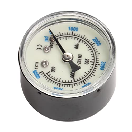 1/8NPT -Fadenluftdruckmesser 6000 Psi CO2 Doppelter Maßstab Messingmeter für Inflationszubehör 1/8NPT -Fadenluftdruckmesser 6000 Psi CO2 Doppelter Maßstab Messingmeter für Inflationszubehör von Riuulity