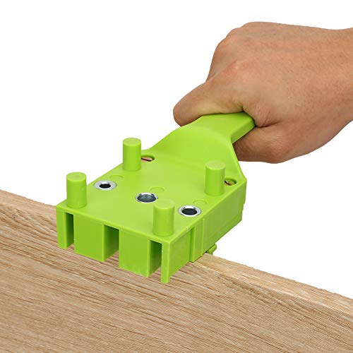 Dowel Jig Quick Plastic Handheld -Locator von Schreiner Carpentry für Präzise Gelenke die ESPIG für Enthusiasten Green (GREEN) von Riuulity