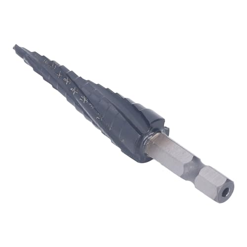 Präzise Pagode-Bohrbit Set M35 Cobalt-Schritt Bit 1/8-1/2 Zoll 1/4in Shank 89 HRC Härte für Verschiedene Bohrbedürfnisse Präzise Pagode-Bohrbit Set M35 Cobalt-Schritt Bit 1/8-1/2 Zoll 1/4in Shank 89 HRC Härte für Verschiedene Bohrbedürfnisse von Riuulity