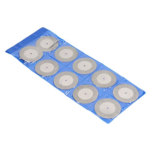 Riuulity 10 Pcs Dünne Diamantschneideisscheibe Easy Installation Schleifrad für Holzmetallstein für Betonböden Renovierung in der Branche (60 mm) von Riuulity