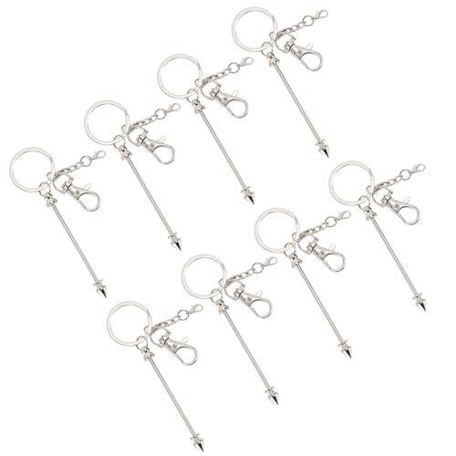 Riuulity 12 PCs Perlenable Keychain -Set - Robuste Metallblanks mit Hummerverschluss für DIY -Basteln, Perlen und Anpassung Riuulity 12 PCs Perlenable Keychain -Set - Robuste Metallblanks mit Hummerverschluss für DIY -Basteln, Perlen und Anpassung von Riuulity