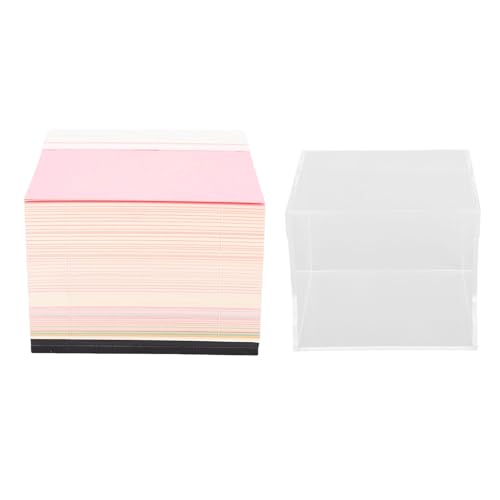 Riuulity 3D Papier Schnitzkunst Notizblock, Schreibtischverzierung mit 2026 Kalender, Thema mit Blume, Meer, Baum, Insel, (PINK) von Riuulity