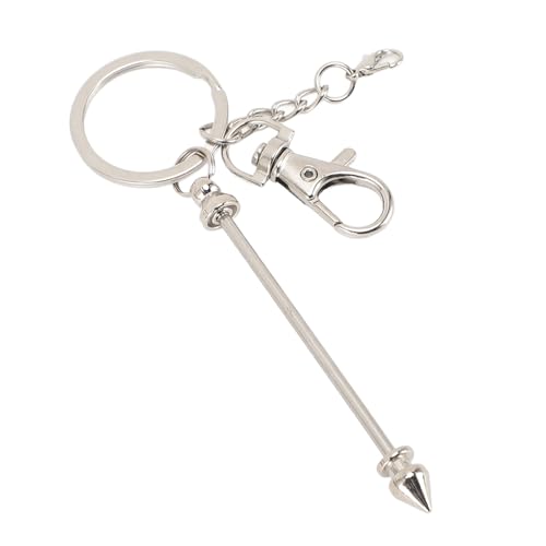 Riuulity DIY 12 -PCS -Perlenschlüsselkaint - Langlebige Metallrohlinge mit Hummerverschluss für das Handwerk, Perlen und Benutzerdefinierte Designspaß von Riuulity
