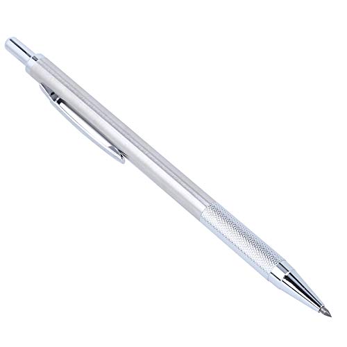 Riuulity Elektroplado Tungstenstahlspitze mit JM-094 Scriber Scriber für Metallglasgravur (SILVER) von Riuulity