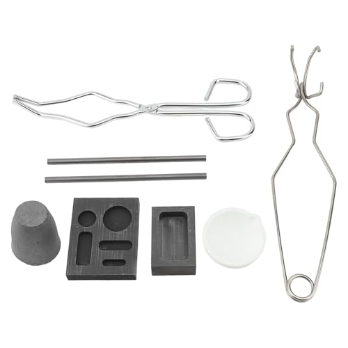 Riuulity Graphit Torch Schmelzenguss -Kit Vielseitige Anwendungen Kupfergussguss -Kit für Metallarbeiter Riuulity Graphit Torch Schmelzenguss -Kit Vielseitige Anwendungen Kupfergussguss -Kit für Metallarbeiter von Riuulity