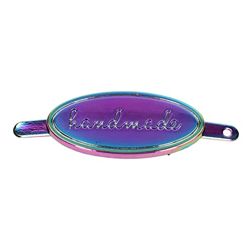 Riuulity Handgemachte Etiketten -Taschen -Tag, Mehrere Farben Erhältlich für DIY -Taschen Brieftaschen mit Einer Vielzahl von Verwendungen Erhältlich (COLORFUL) von Riuulity