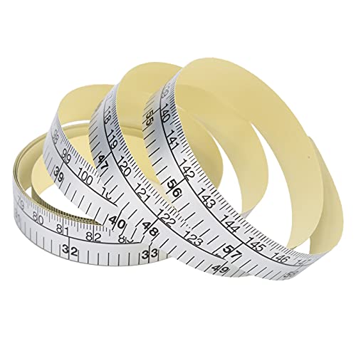 Riuulity Klebstoffmessband Doppelskala -Nählineer für Workbench Sticking Soft Tape für Nähmaschinentisch Riuulity Klebstoffmessband Doppelskala -Nählineer für Workbench Sticking Soft Tape für Nähmaschinentisch von Riuulity