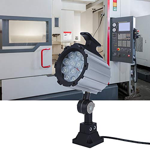 Riuulity Maschinenarbeitslicht, 12W 24V Flexible Kurze Arm wasserdichte CNC-Maschinenlampe für Drehmaschine Fräsbohrmaschine Industriebeleuchtung Riuulity Maschinenarbeitslicht, 12W 24V Flexible Kurze Arm wasserdichte CNC-Maschinenlampe für Drehmaschine Fräsbohrmaschine Industriebeleuchtung von Riuulity