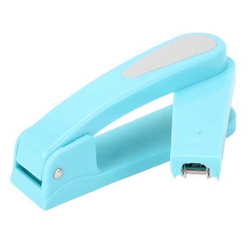 Riuulity Multi -Winkelbindung Stapler, 360 -Grad -Rotation Kompaktes Lichtwire Green Desktop 20 Blätter Kapazität ABS Iron von Riuulity