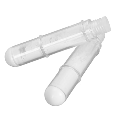 Riuulity Stoffkreide Nachfüllspeicher Präzisionsmarkierung für DIY -Nähen, 2pcs Schneiderpulver Nachfüllten Wattebottenschonte -synthetische Stoffe (Pulverersatzkreide 2 Pack weiß) von Riuulity
