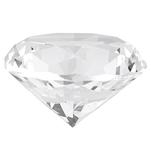 Riuulity Synthetischer Stein, Glas, Großer Strasskristall, Schreibtischdekoration, Papiergewicht für Wertschätzungsgeschenke, Gut Gefertigtes und Poliert von Riuulity