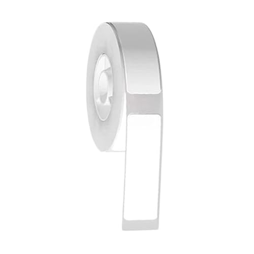Riuulity Thermal-Etikettenpapier-Barcode-Preisaufkleber-Etiketten für Etikettdrucker. Tränenfeste Wasserdichte Leerzeichen 12*40 Mm-160 Blätter/Rollen für den Heimorganisator, Kompatibel mit (WHITE) von Riuulity