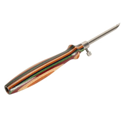 Verstellbares Stanznadel-Stickstift-Set, Holzgriff, Näh-Bastelset mit Einfädler, Ideal für Handstickerei-Anfänger, Weihnachtsgeschenk Verstellbares Stanznadel-Stickstift-Set, Holzgriff, Näh-Bastelset mit Einfädler, Ideal für Handstickerei-Anfänger, Weihnachtsgeschenk von Riuulity